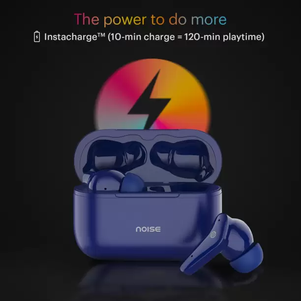 Noise Buds VS102 with 50 Hrs Playtime, 11mm Driver, IPX5 and Unique Flybird Design Bluetooth (Midnight Blue, True Wireless) - Image 3